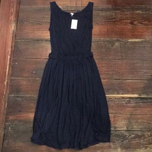 JCREW - NEW W TAGS- Navy belted Sundress